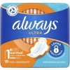Always Ultra Normal velkosť 1 hygienické vložky 10 ks
