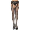 LEG AVENUE SHEER SUSPENDER HOSE 1988
