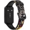 eses Silikónový remienok s potlačou pre Huawei Band 7 - Vzorovaný, sivý