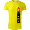 Hasiči zdravotník - Tričko z organickej bavlny - 2XL ( Citrónová )
