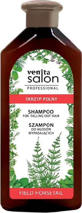 Venita Salon Field Horsetail Shampoo šampón proti padaniu vlasov s extraktmi z prasličky 500 ml