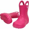 Crocs Kids' Handle It Rain Boot Candy Pink