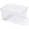 Prosperplast Plastový box úložný CARGOBOX transparentný 300x200x165 bez veka