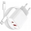 RÝCHLA NABÍJAČKA USB-C 20W + KABEL 1M pre IPHONE X 11 12 13 14 Pro Max
