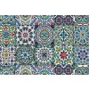 d-c-fix 343-1018 Samolepiace tapety Maroccan modro-zelený 45 cm x 1,5 m