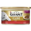 Gourmet Gold cat hovädzie & kura kúsky šťava 24 x 85 g
