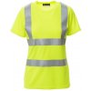 Pracovné tričko PAYPER AVENUE LADY, fluorescenčná žltá, L