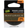 Fox šnúra Naturals Braided Leader 20m 40lb