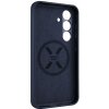 Kožený zadní kryt FIXED MagLeather s podporou MagSafe pro Samsung Galaxy S25, modrý FIXLM-1504-BL