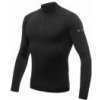 SENSOR MERINO ACTIVE pánské triko dl.rukáv stoják zip černá XXL; Černá triko