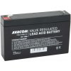Avacom batéria 6V 8Ah F2 (PBAV-6V008-F2A) PBAV-6V008-F2A