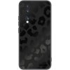 Picasee silikónový čierny obal pre Honor 70 - Midnight Leopard