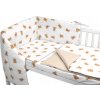 Súprava posteľnej bielizne Baby Nellys 100 x 135 cm biela