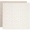 Jollein 115x115cm Twig Wild Rose 2 ks