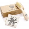Kent Wooden Right Handed Beard Brush