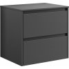 BATH DELUXE | Kúpeľňová skrinka TRONDHEIM pre umývadlo 60 cm, antracit | 03-060-67-43-00
