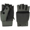 Mikado Rukavice Fleece Half Finger Black
