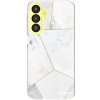 Picasee silikónový prehľadný obal pre Samsung Galaxy A25 A256B 5G - White tile