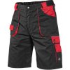 CXS ORION DAVID Pánske montérkové kraťasy čierna/červená 58