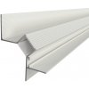 LED lišta WALL-GLOW 45 biela Dĺžka: 1m, Typ krytky: Mliečna krytka zaklapávacia (difúzor)