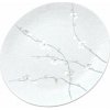 Jedálenský tanier WHITE BLOSSOM 28 cm, biela, keramika, MIJ