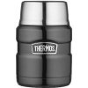 THERMOS® Termoska na jedlo so šálkou a skladacou lyžicou Thermos - metalicky sivá 470 ml