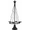Kinekus Svietnik strom na 4 sviečky 36,3x35,4x79,5cm kov čierny