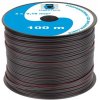 Cabletech dvojlinka 2 x 0,16mm² čierna 100 m