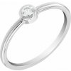 Eppi Minimalistický diamantový prsteň Kathleen R42395
