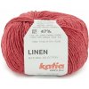 LINEN Katia Farby LINEN: 36 koralová