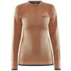 CRAFT ADV Warm Intensity LS W oranžová 1912644-716678 XL; Oranžová triko