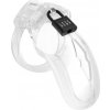Lockdown Chastity Cage Clear Medium