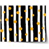 Sablio Plagát Pruhy a bodky - 90x60 cm