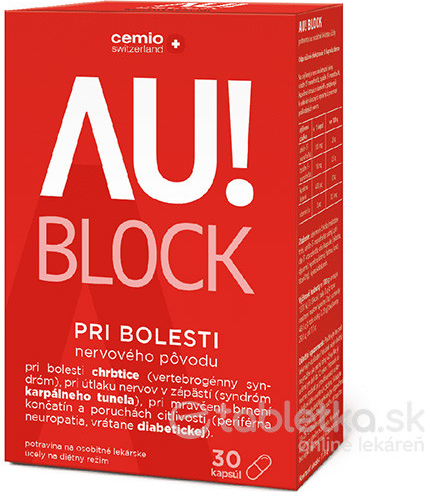 Cemio AU!BLOCK 30 kapsúl od 14,5 € - Heureka.sk