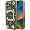 Guess IML 4G Peony MagSafe zadný kryt pre iPhone 16 Pro Max Brown