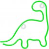 Neónové LED svetlo DINOSAUR zelené NNE01 Neolia