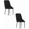 Stolička CAPRI - čierna x 2 9401 71 00 00