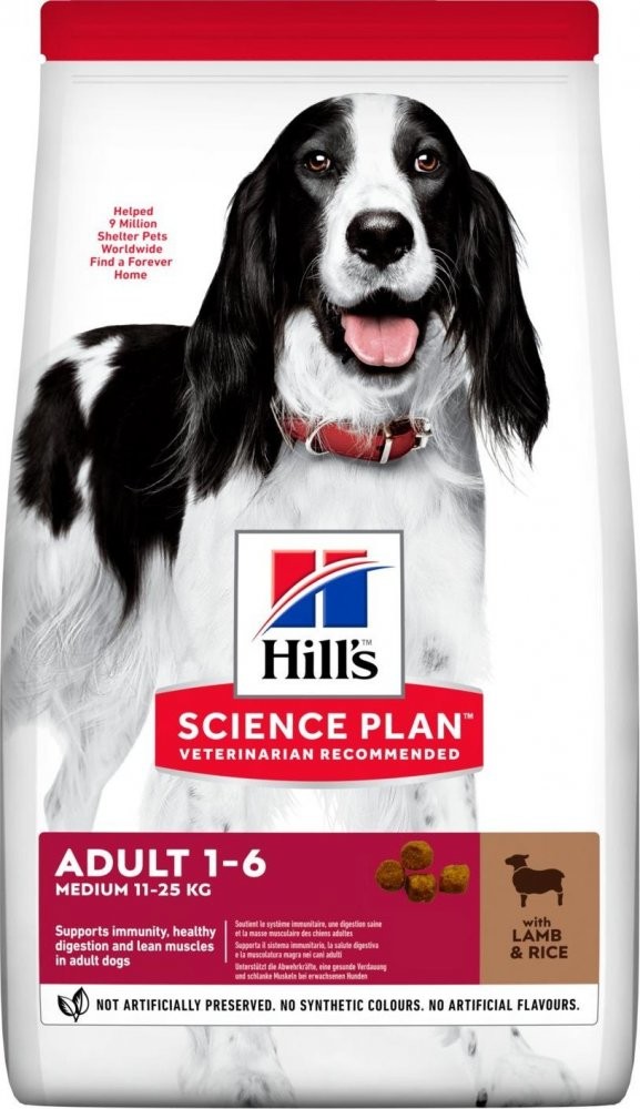 Hill’s Science Plan Adult Medium Lamb&Rice 2,5 kg