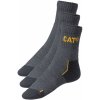 Caterpillar pánske pracovné ponožky z biobavlny antracitová
