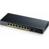ZYXEL 8xGb+2xSFP fanless POE switch GS1900-10HP v2 (GS1900-10HP-EU0102F)