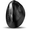Genius Ergo 8250S/Vertikálna/Optická/Pre pravákov/1 600 DPI/Bezdrôtová USB/Čierna-strieborná 31030031401