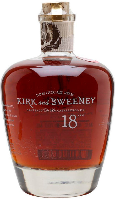 Kirk and Sweeney 18y 40% 0,7 l (čistá fľaša)