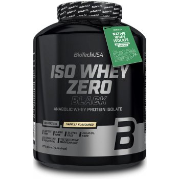 BioTech USA ISO Whey Zero Black 2270 g