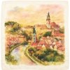 Bubibubi Hodvábna vreckovka do saka Český Krumlov