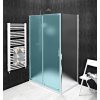 Gelco Sigma - Sprchová stena Simply, 70 cm, Coated Glass, lesklý hliník/sklo Brick GS4370
