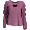 DESIGUAL Štýlová Dámska Košeľa Viola Farba: Fialová, Veľkosť: XL