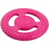 Hračka pre psy Kiwi Walker FRISBEE MAXI ružová
