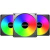 Montech Fan GF120 V2 ARGB PWM černá sada 120mm ventilátorů (3 ks)