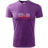 Cycling ekg - Pánske tričko Fantasy športové - 3XL ( Fialová )