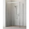 RADAWAY IDEA KDJ 160cm ľavé dvere do kombinácie / sprchový kút rohový, profil chróm, sklo číre, 387046-01-01L